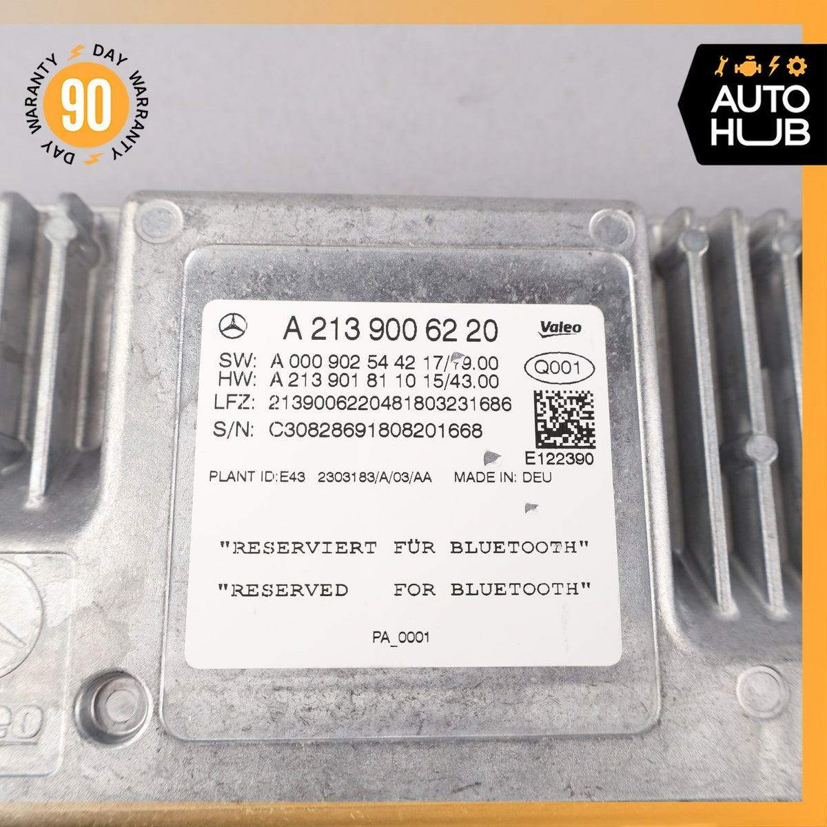 18-19 Mercedes W222 S450 CLS450 E43 View Camera Parking Aid Module Assist OEM - photo 9