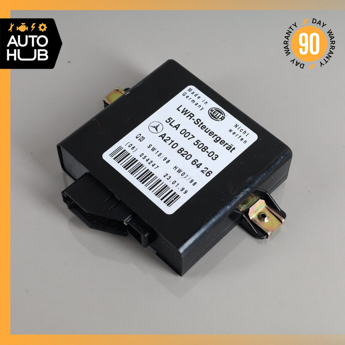 98-03 Mercedes W208 CLK320 CLK430 E320 Headlight Lamp Range Control Module OEM - photo 2