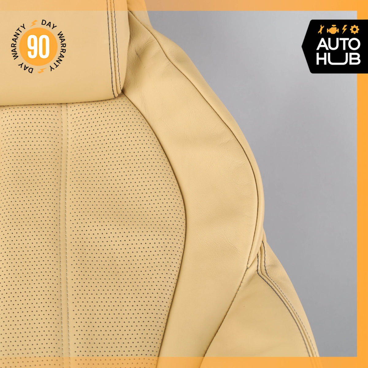 12-15 Bentley Continental GTC Front Right Side Seat Upper Back Cushion OEM 71k - photo 5