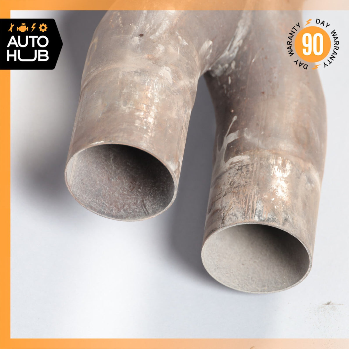 02-07 Maserati Spyder 4200 M138 Exhaust Mid Pipe Center Resonator Silencer 61k - photo 6
