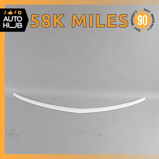 10-17 Mercedes W207 E400 E350 E550 Base Rear Trunk Lid Molding Spoiler Wing OEM - photo 1