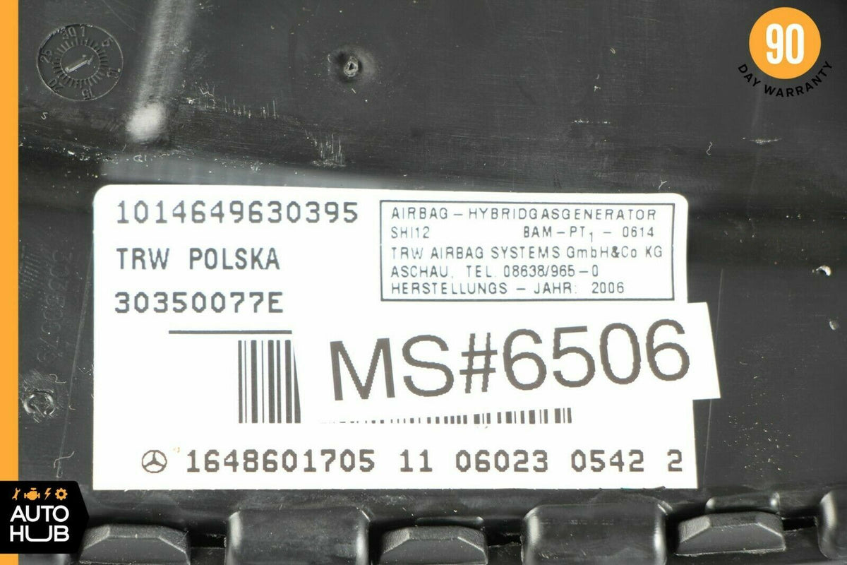 Mercedes X164 GL450 S550 R350 ML350 Front Left Driver Side Seat Airbag SRS OEM - photo 6
