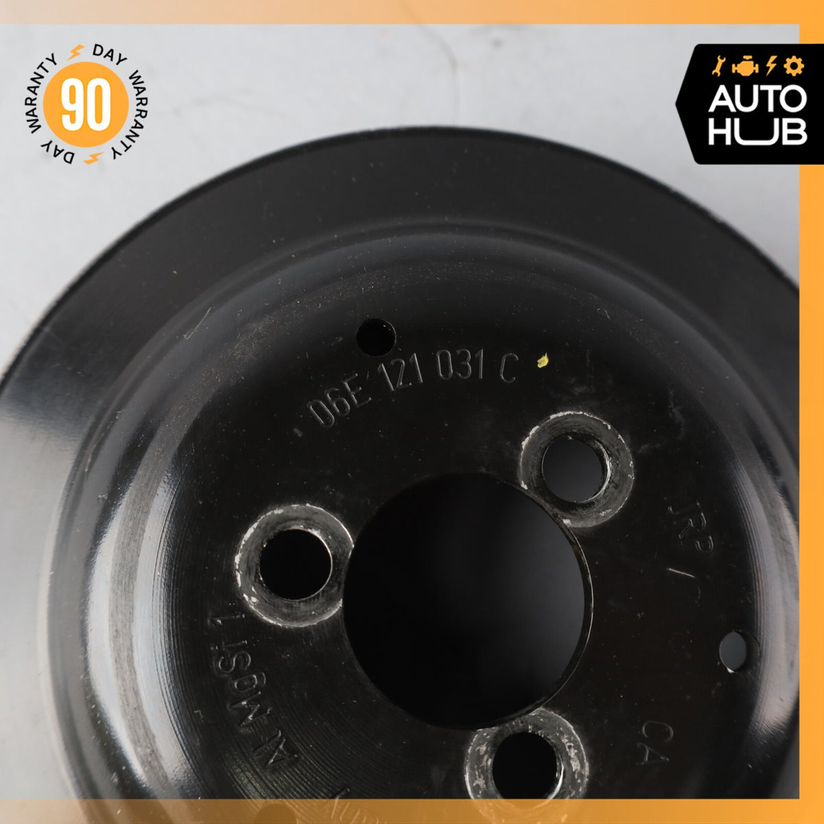 2012 Porsche Cayenne 958 Hybrid 3.0L V6 Engine Water Pump Pulley OEM - photo 8