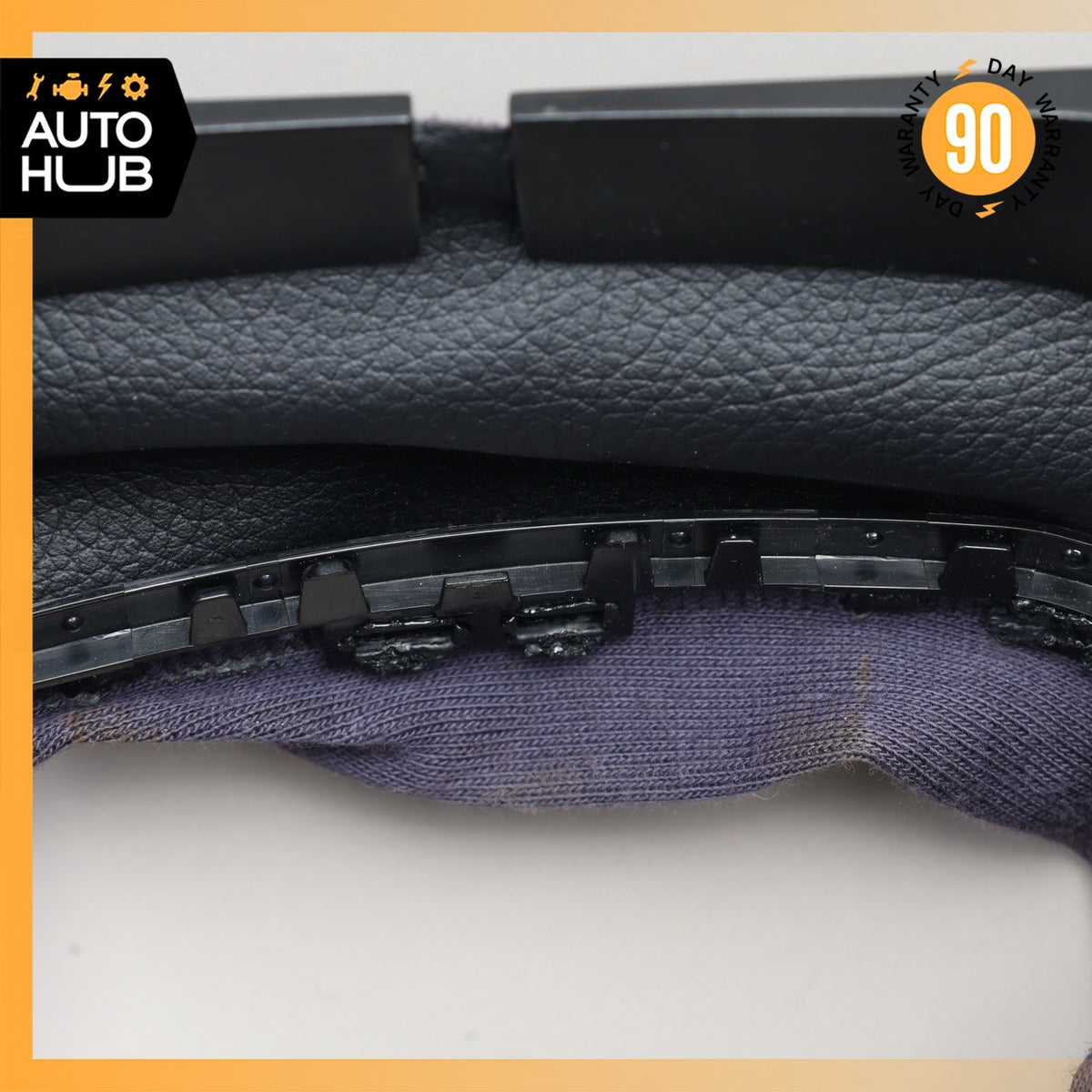 08-11 Mercedes W204 C300 C350 C250 Steering Column Cover Boot Trim Black OEM - photo 6