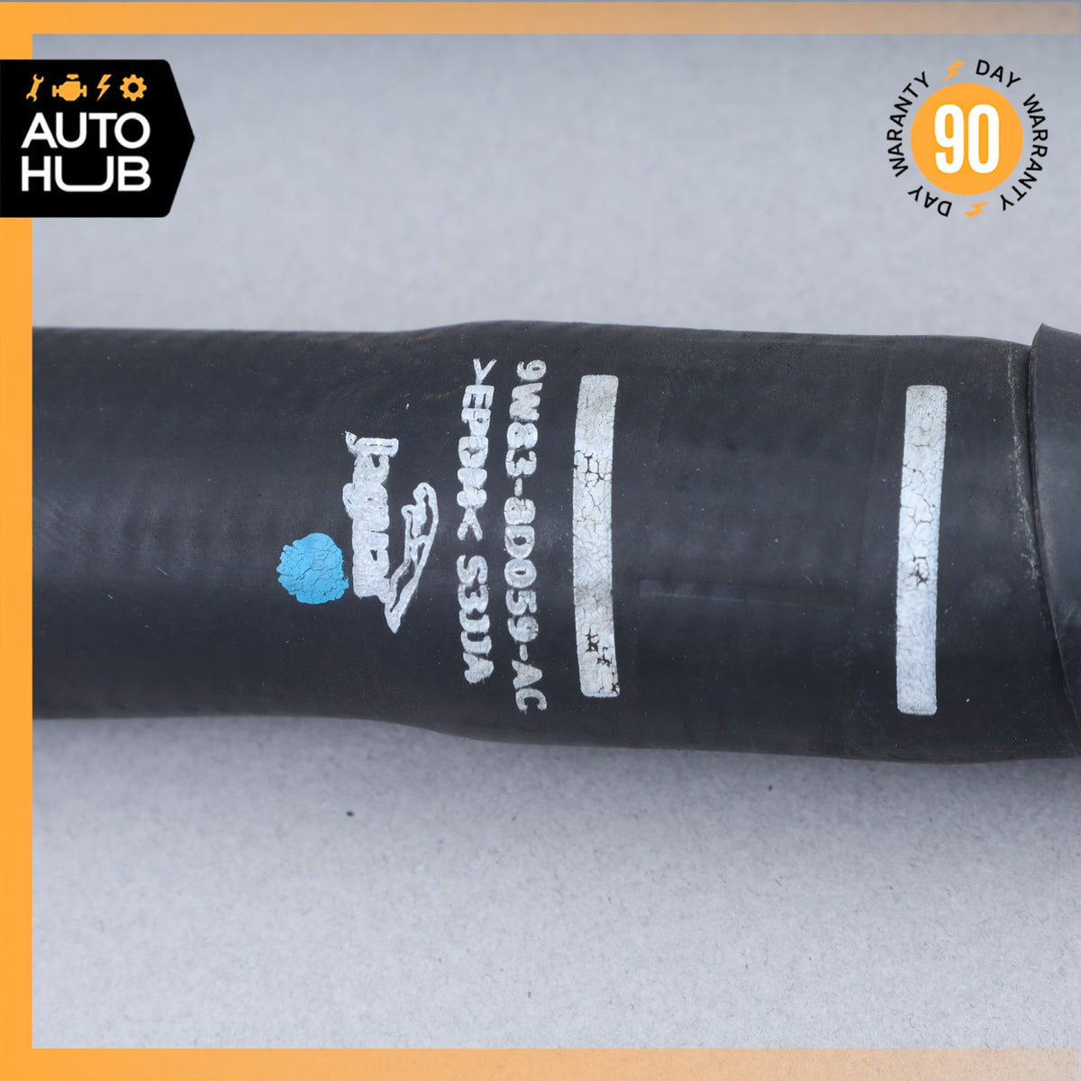 Jaguar X152 F-Type Engine Motor Coolant Hose Pipe 9W838D059AC OEM - photo 6