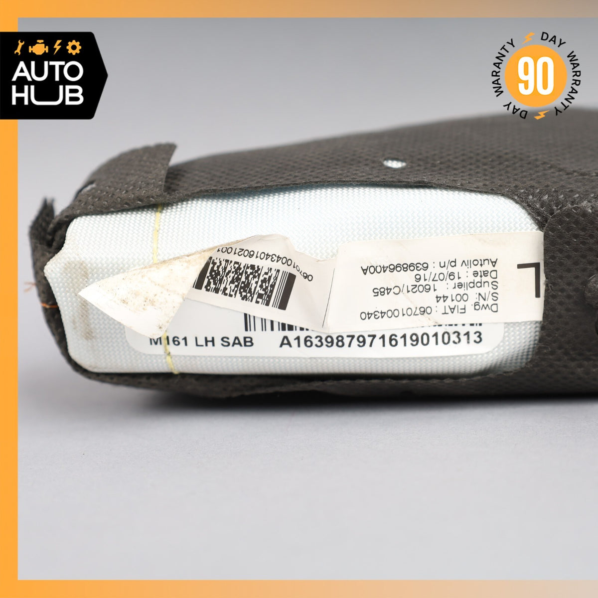 17-22 Maserati Levante M161 Front Left Driver Side Seat Airbag SRS OEM 44k - photo 12