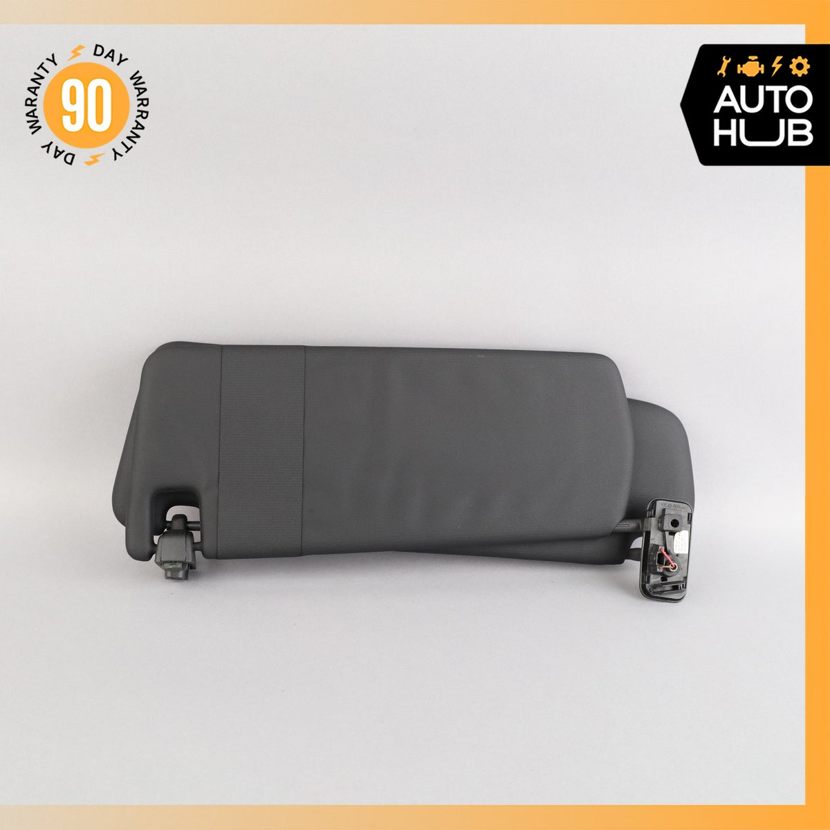 11-14 Porsche Cayenne 958 Hybrid S Sun Visor Sunvisor Front Right Side Black OEM - photo 1