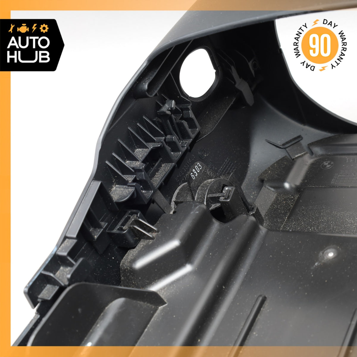 BMW G12 740Li Steering Column Cover Panel Trim Black 9329536 OEM - photo 17