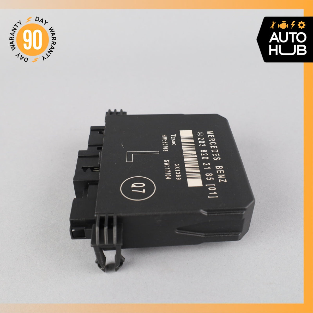 01-07 Mercedes W203 C55 C240 C320 Door Control Module Rear Left 2038202185 OEM - photo 2