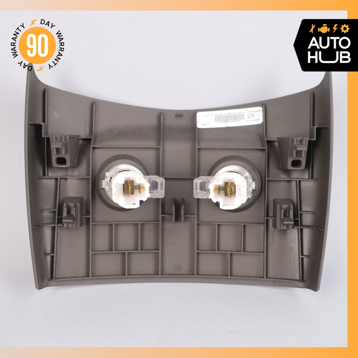 11-18 Porsche Cayenne 958 Rear Center Console Trim Panel w/ USB Hub Brown OEM - photo 11