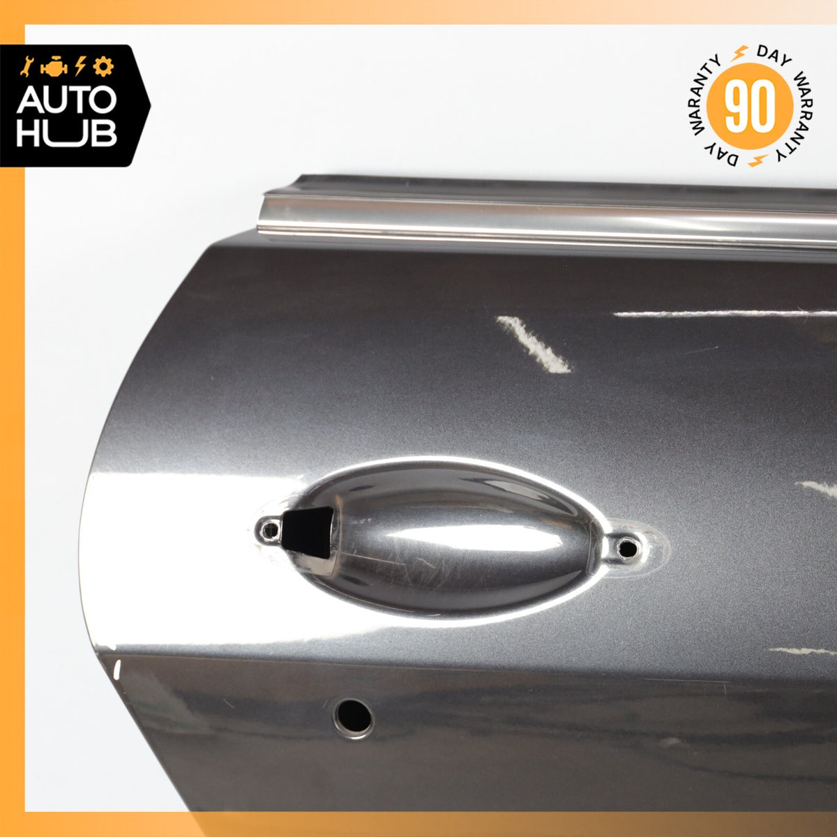 08-14 Maserati GranTurismo M145 Right Side Door Shell Frame Panel Gray OEM 76k - photo 4