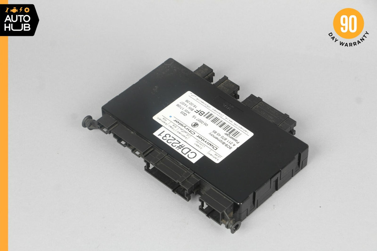 03-11 Mercedes W211 E350 GL450 Front Right Seat Control Module 2118704585 OEM - photo 3