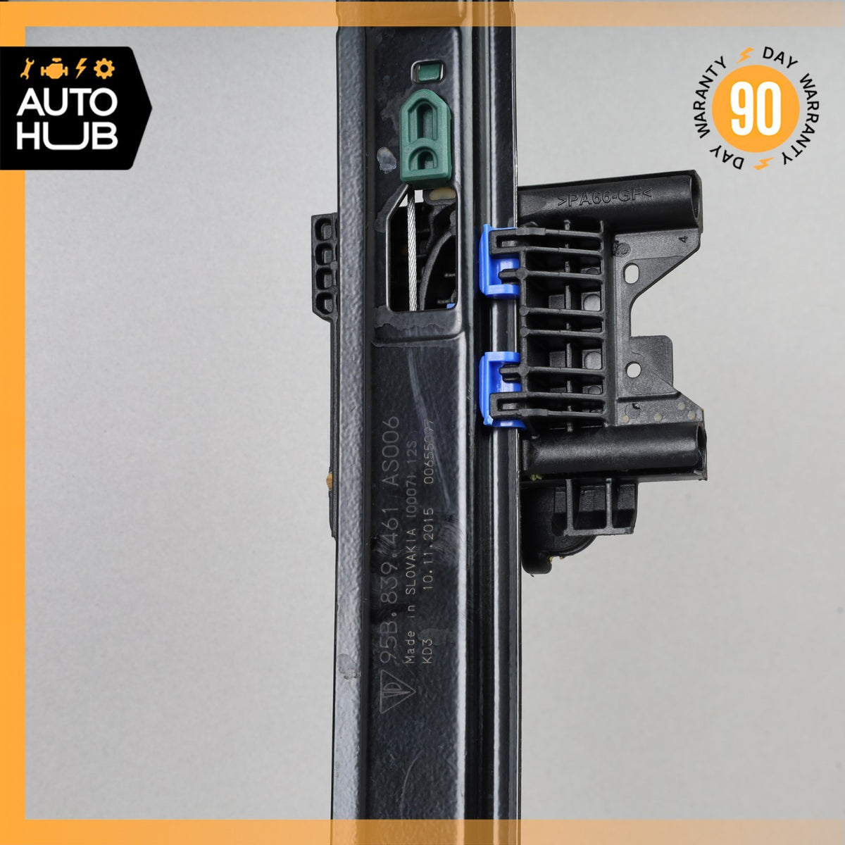 Porsche Macan 95B Rear Left Side Window Regulator w/ Motor 95B839461 OEM 70k - photo 5