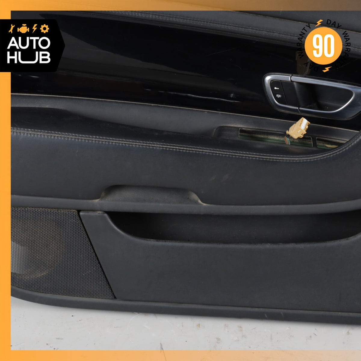 03-10 Bentley Continental GT Left Driver Side Interior Door Panel Black OEM 61k - photo 7
