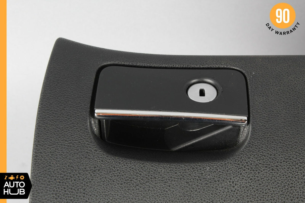 06-10 Mercedes W251 R350 R500 Dashboard Glove Box Storage Compartment Black OEM - photo 2