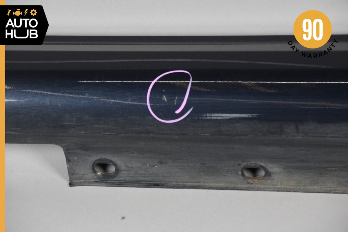 08-14 Mercedes W204 C300 C250 AMG Sport Left Driver Rocker Panel Side Skirt 75k - photo 3