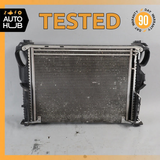 2006 Mercedes W220 S350 M112 Engine Cooling Radiator A/C Air AC Condenser OEM - photo 1