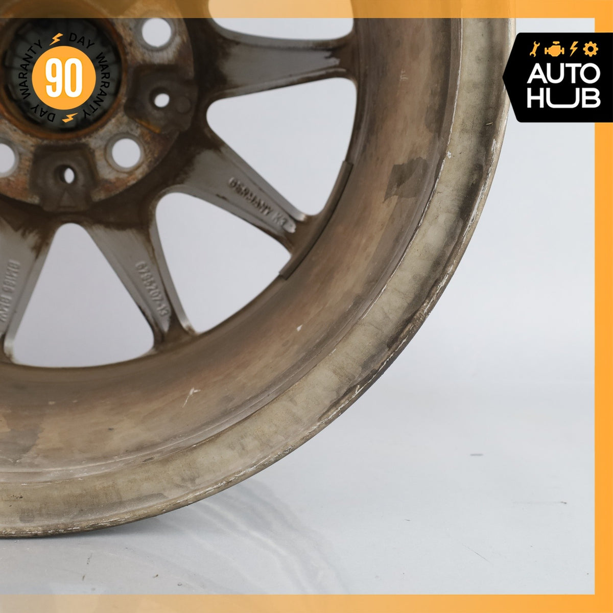 BMW E88 128i 135i 7 x 16 16" Style 360 Wheel Rim Silver 36116795207 OEM - photo 11