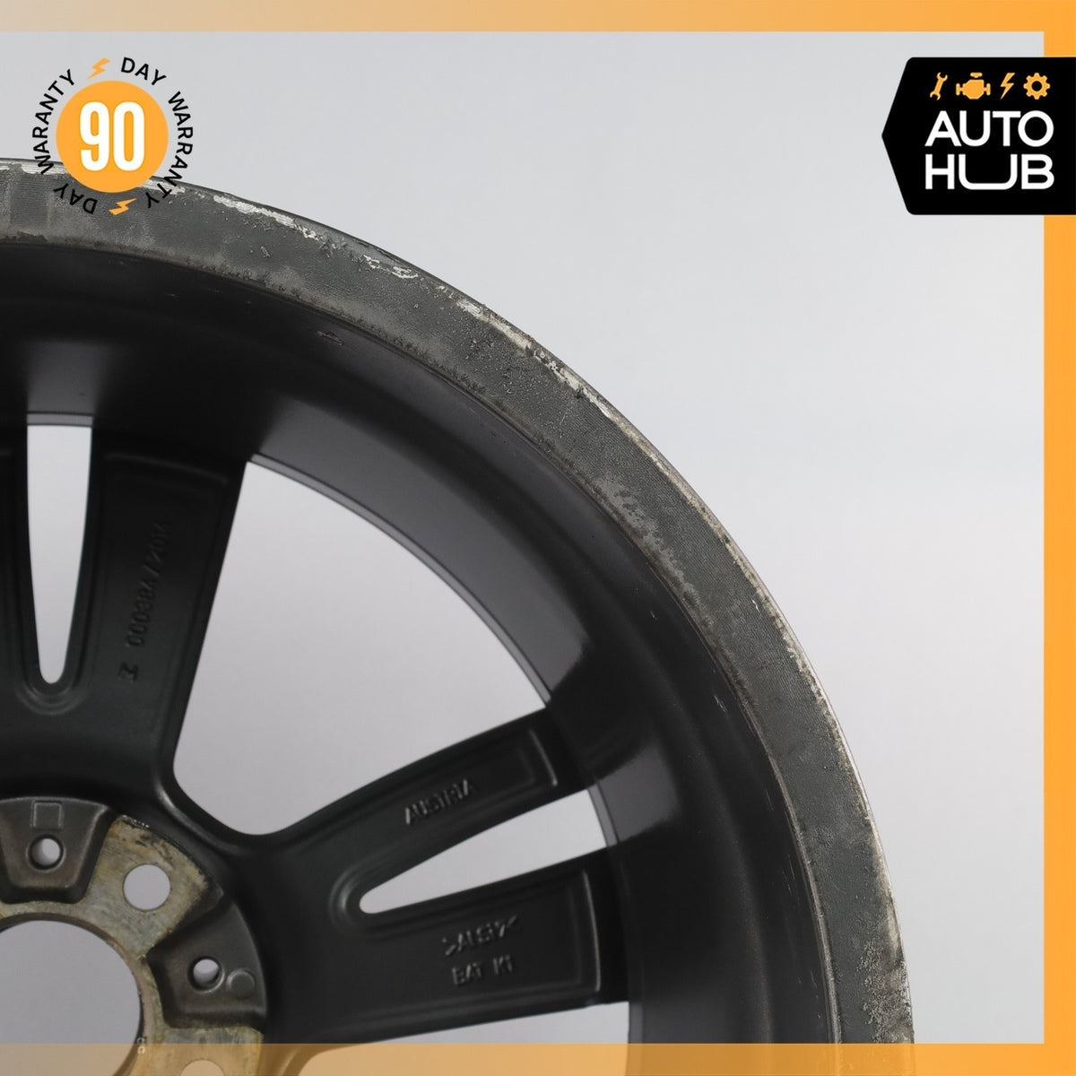 BMW F30 335i 340i 430i 8 x 19 19" Style 442 Front Wheel Rim Polished Gray OEM - photo 11
