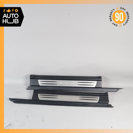 05-11 Mercedes R171 SLK350 SLK55 AMG Door Step Sill Left & Right Set of 2 OEM - photo 1