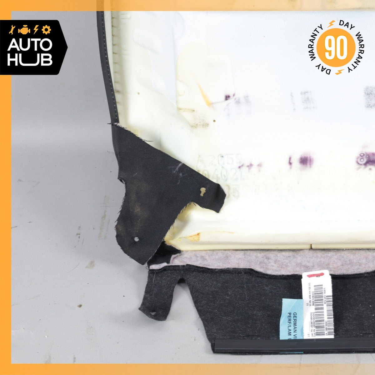 Mercedes W205 C300 C350e Top Upper Seat Cushion Front Right or Left Side OEM - photo 14