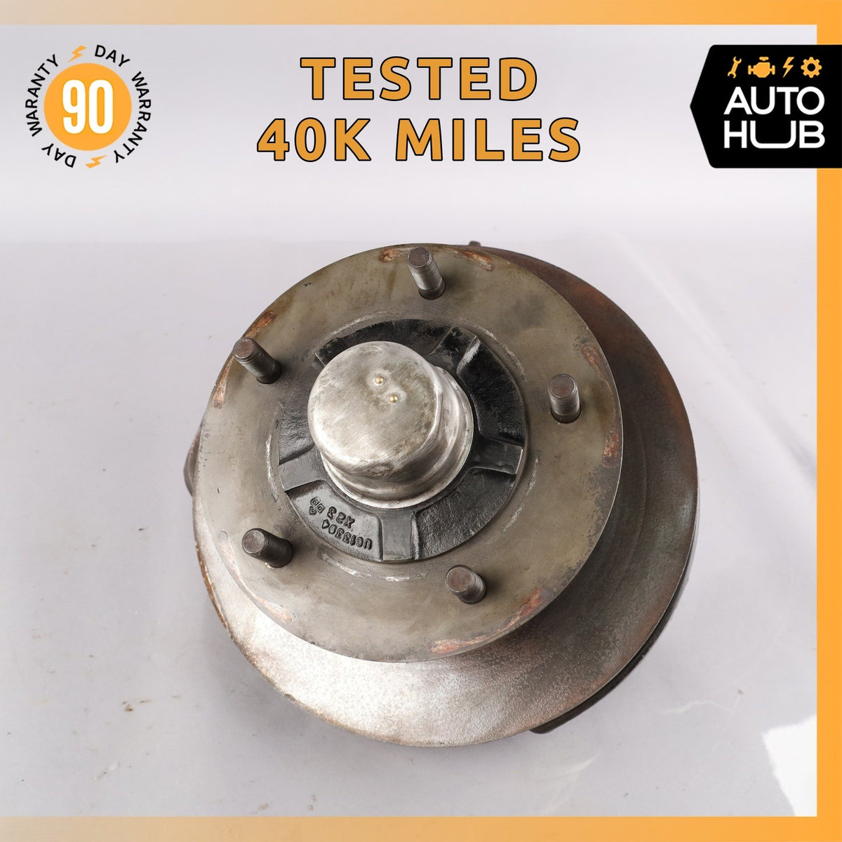 Rolls Royce Silver Spur Mulsanne Front Left Spindle Knuckle Hub w/ Disc OEM - photo 1