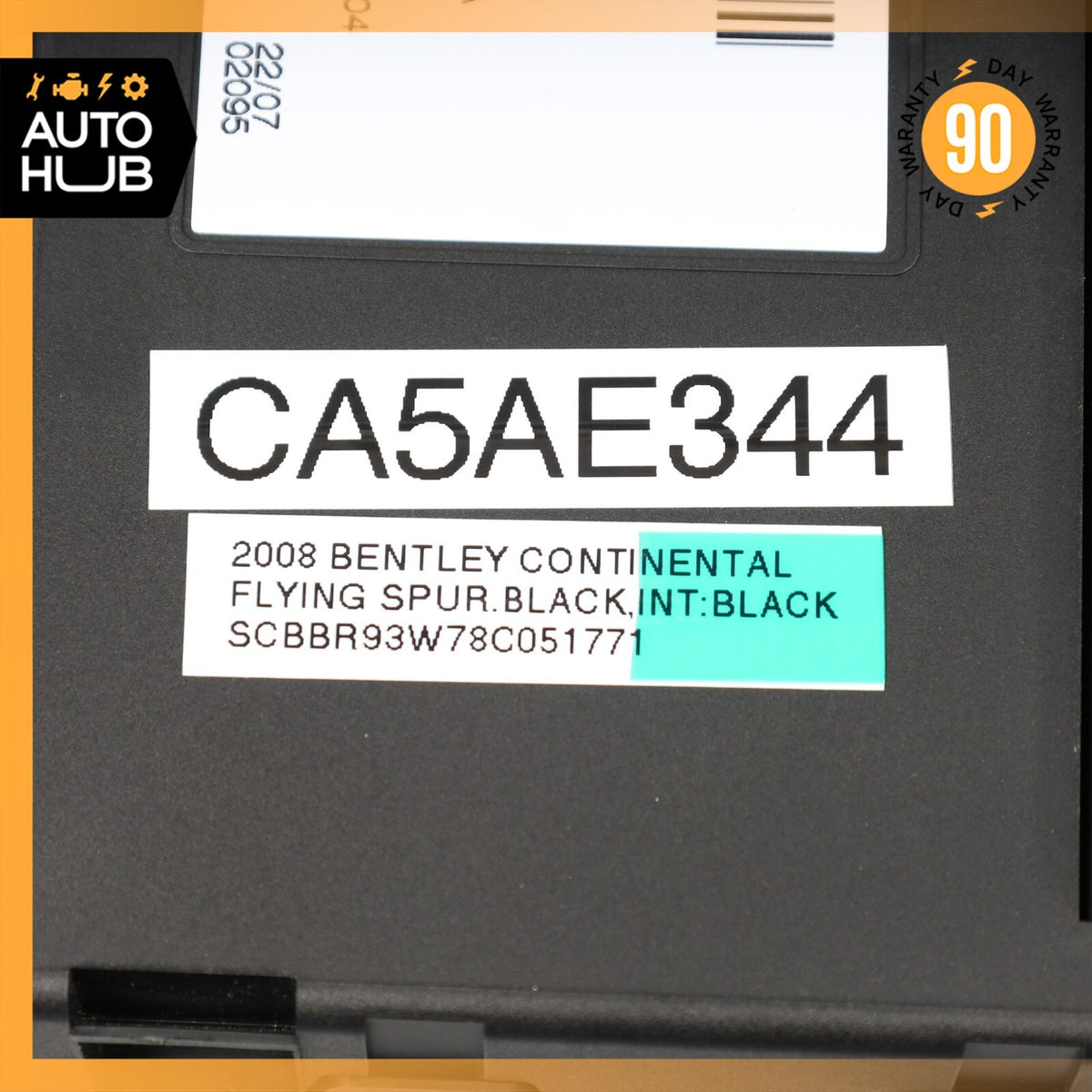 06-13 Bentley Continental Flying Spur Front Left Seat Control Module OEM - photo 11