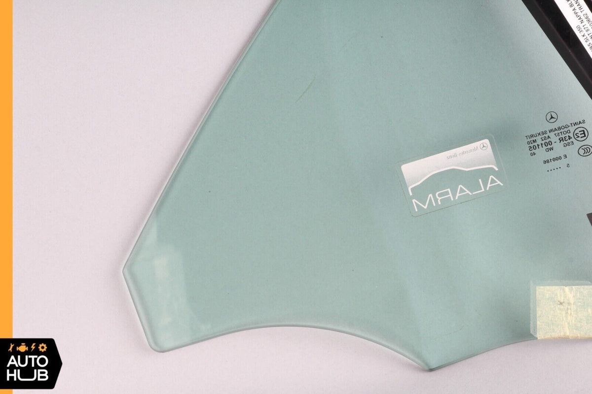05-11 Mercedes R171 SLK350 SLK280 Quarter Window Glass Rear Left Driver Side OEM - photo 7