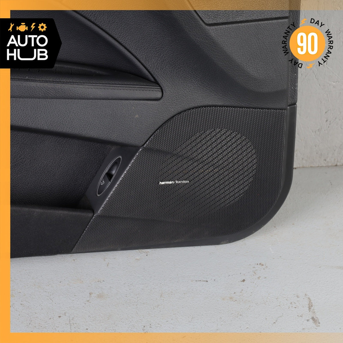 07-09 Mercedes W211 E350 E550 Interior Door Panel Front Left Side Black OEM - photo 7