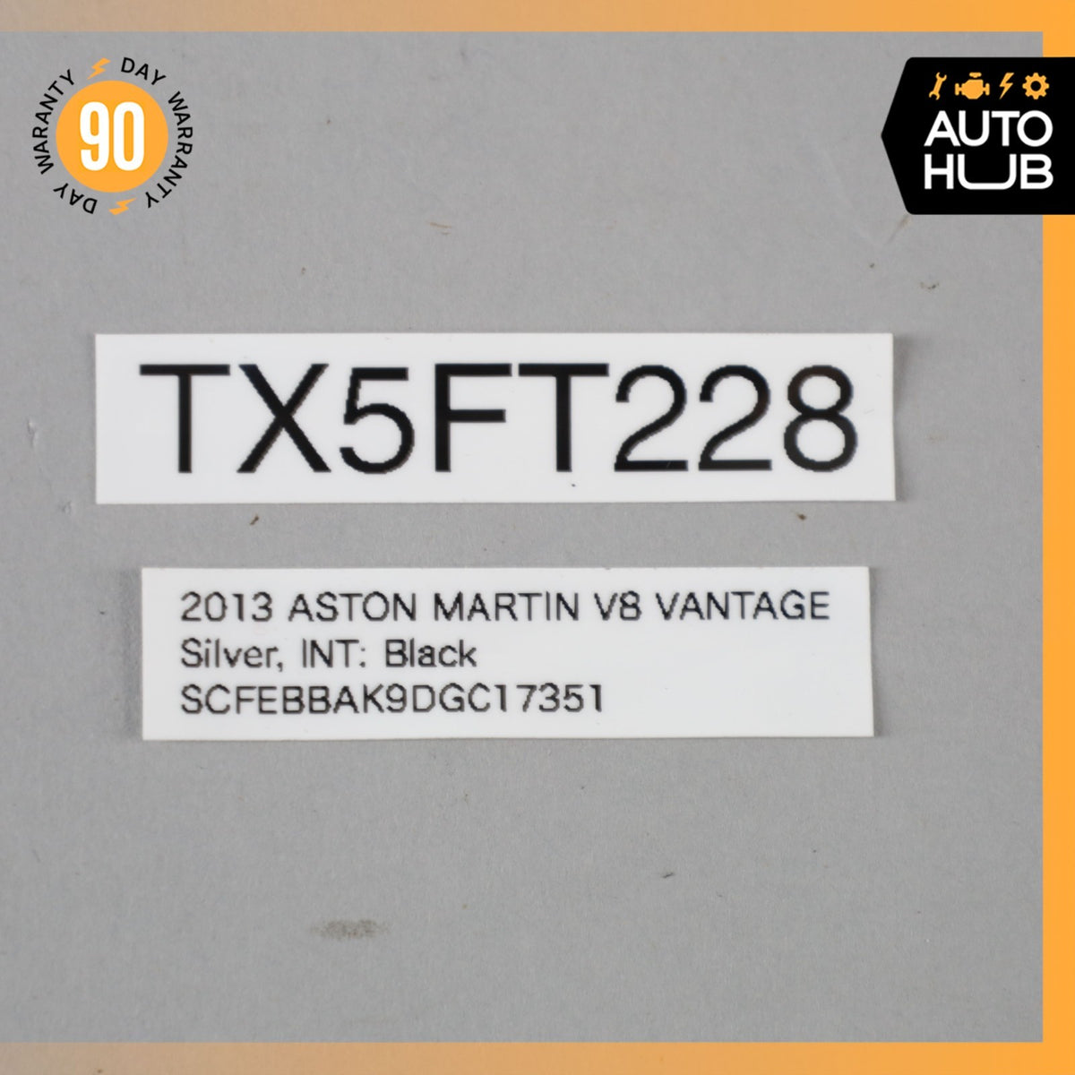 Aston Martin V8 Vantage Rear Left Driver Side Quarter Lower Panel Trim OEM 26k - photo 12