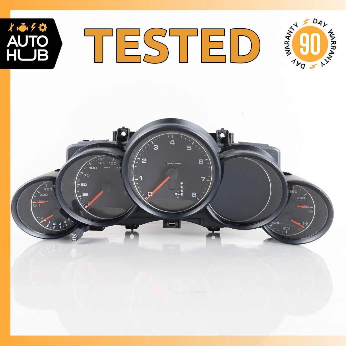 2012 Porsche Cayenne 958 3.6L VR6 Instrument Speedometer Cluster OEM - photo 1