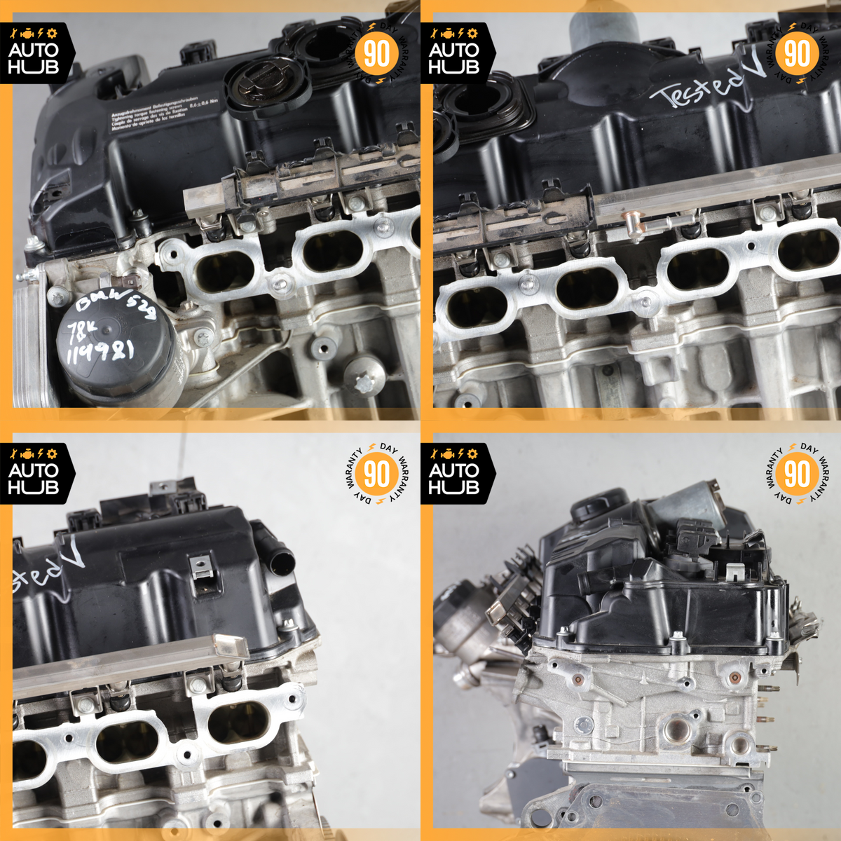 07-13 BMW E60 528i 328i Z4 3.0L N52B30A Engine Motor Assembly OEM 78k - photo 20