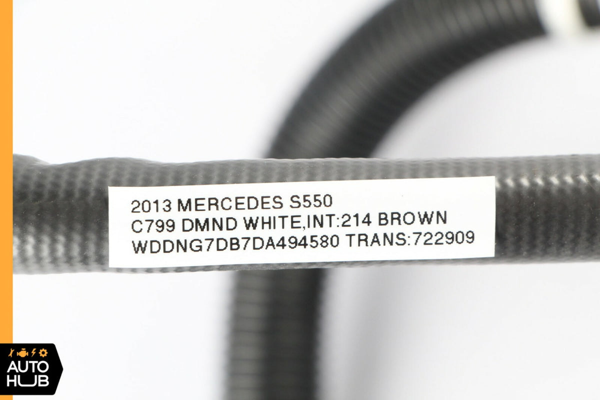 12-13 Mercedes W221 S550 4.6L Battery Starter Alternator Cable Harness OEM - photo 9