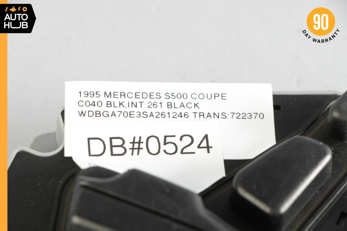 92-99 Mercedes W140 S500 Front Right Passenger Seat Control Adjustment Switch - photo 11