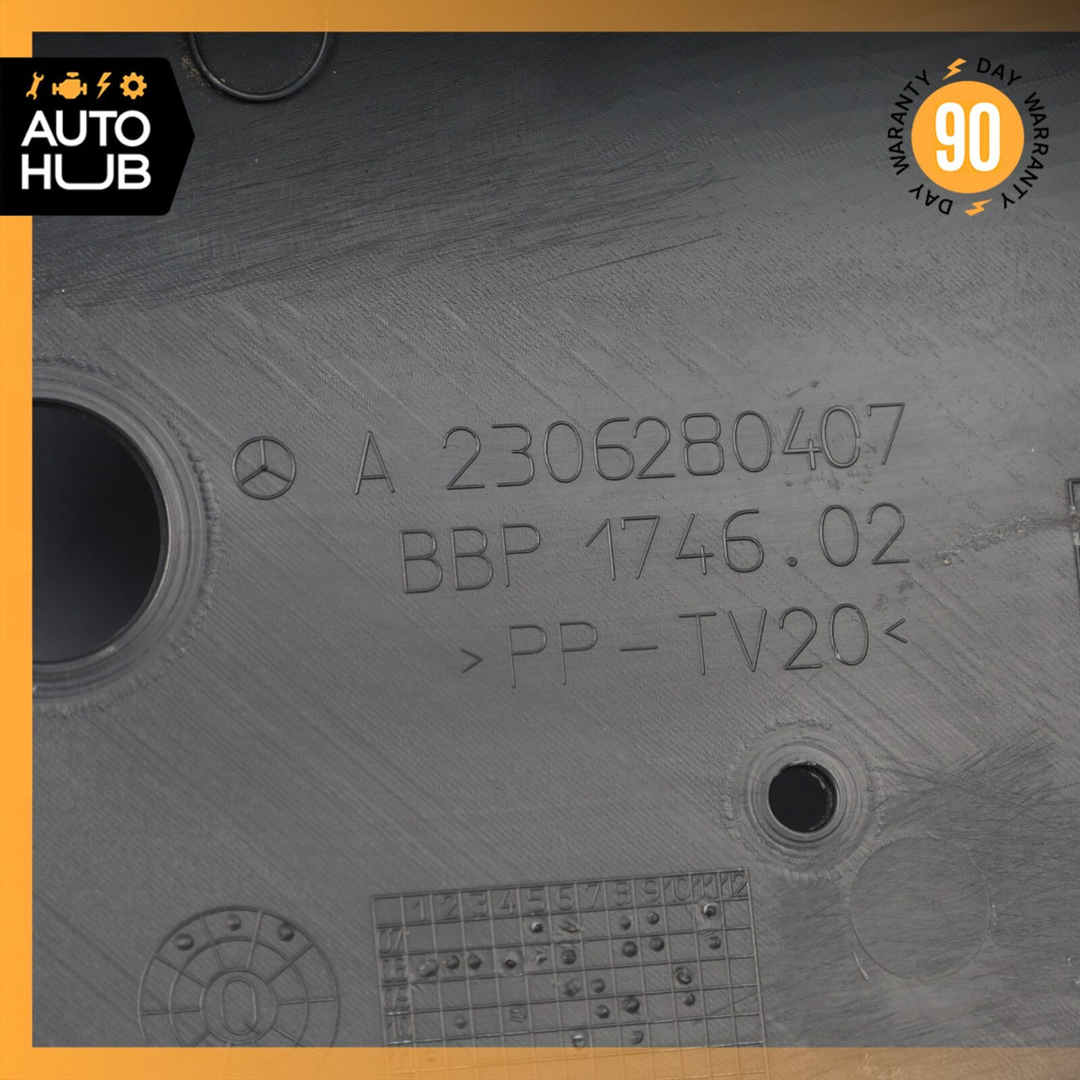 Mercedes R230 SL550 Reinforcement Radiator Support Panel Left & Right Cover OEM - photo 11
