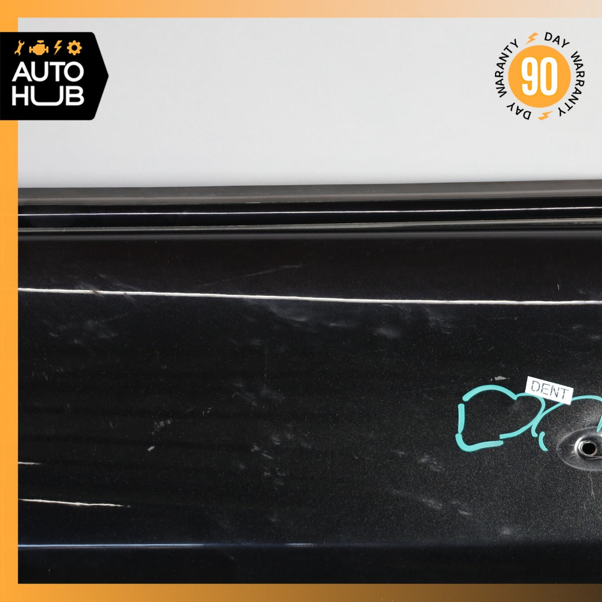 08-14 Maserati GranTurismo M145 Left Side Door Shell Frame Panel Black OEM 61k - photo 5