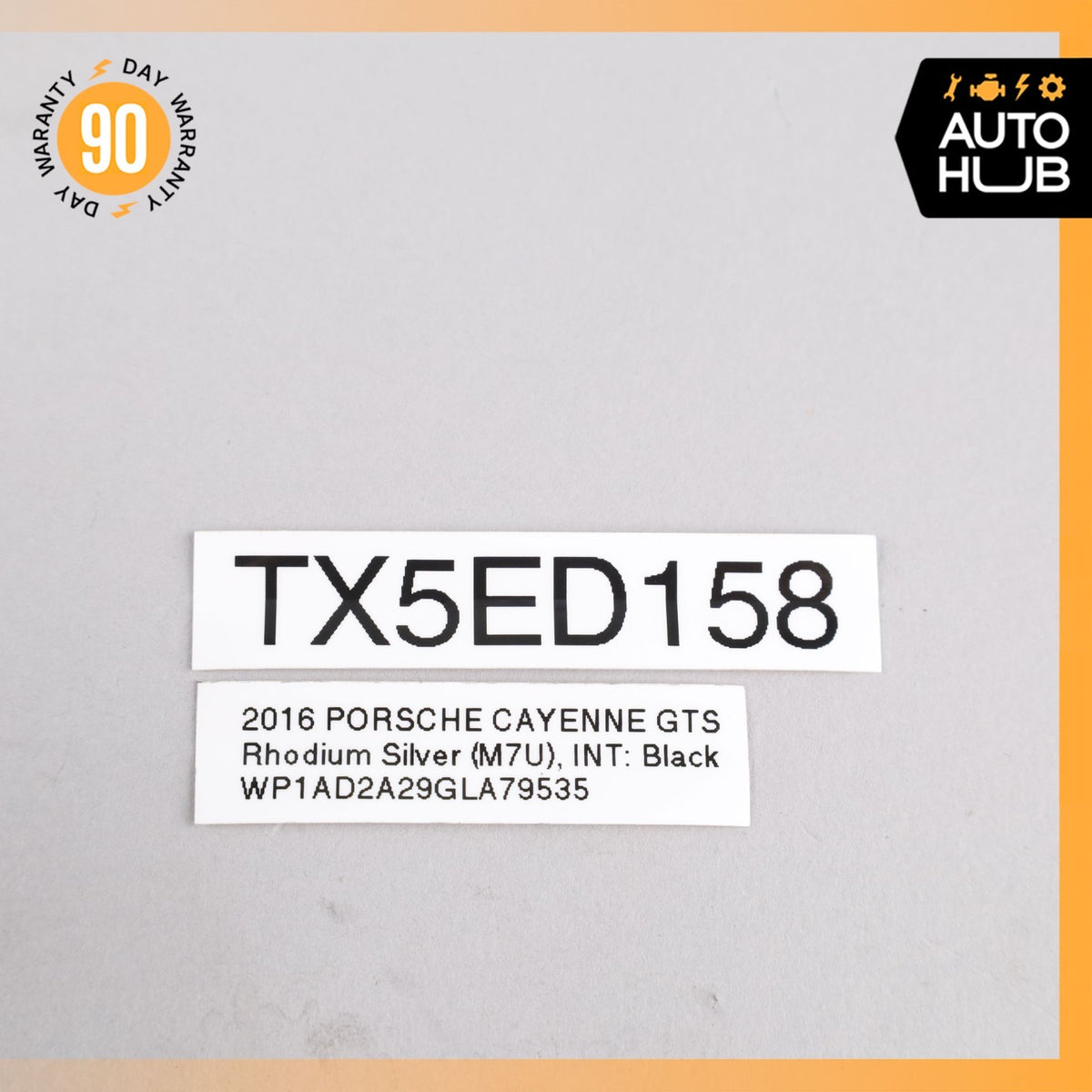 Porsche Cayenne 958 GTS Rear Right Bumper Blind Spot Distance Sensor Module OEM - photo 9