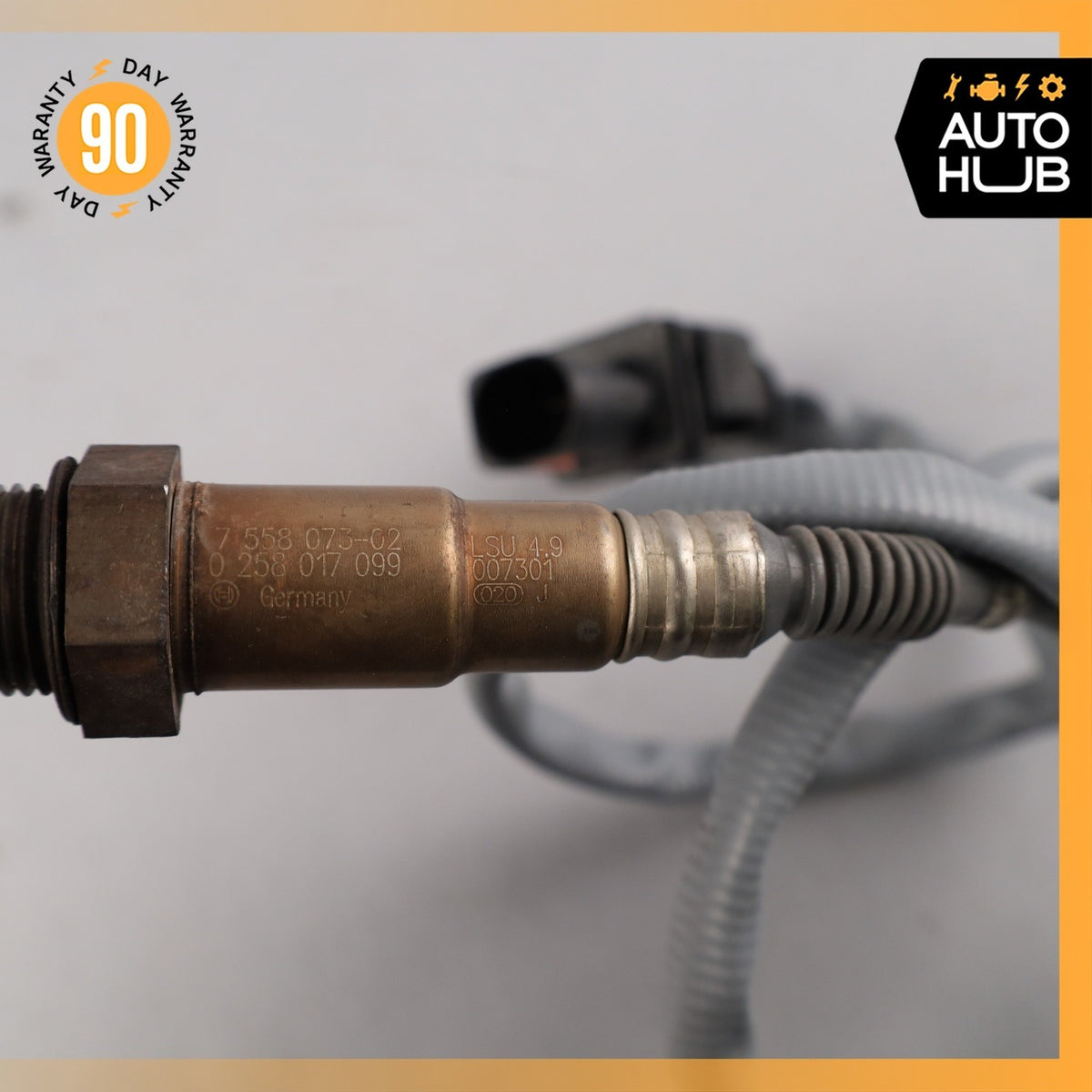 08-13 BMW E88 128i Engine Oxygen O2 Lambda Sensor Set of 2 OEM - photo 12