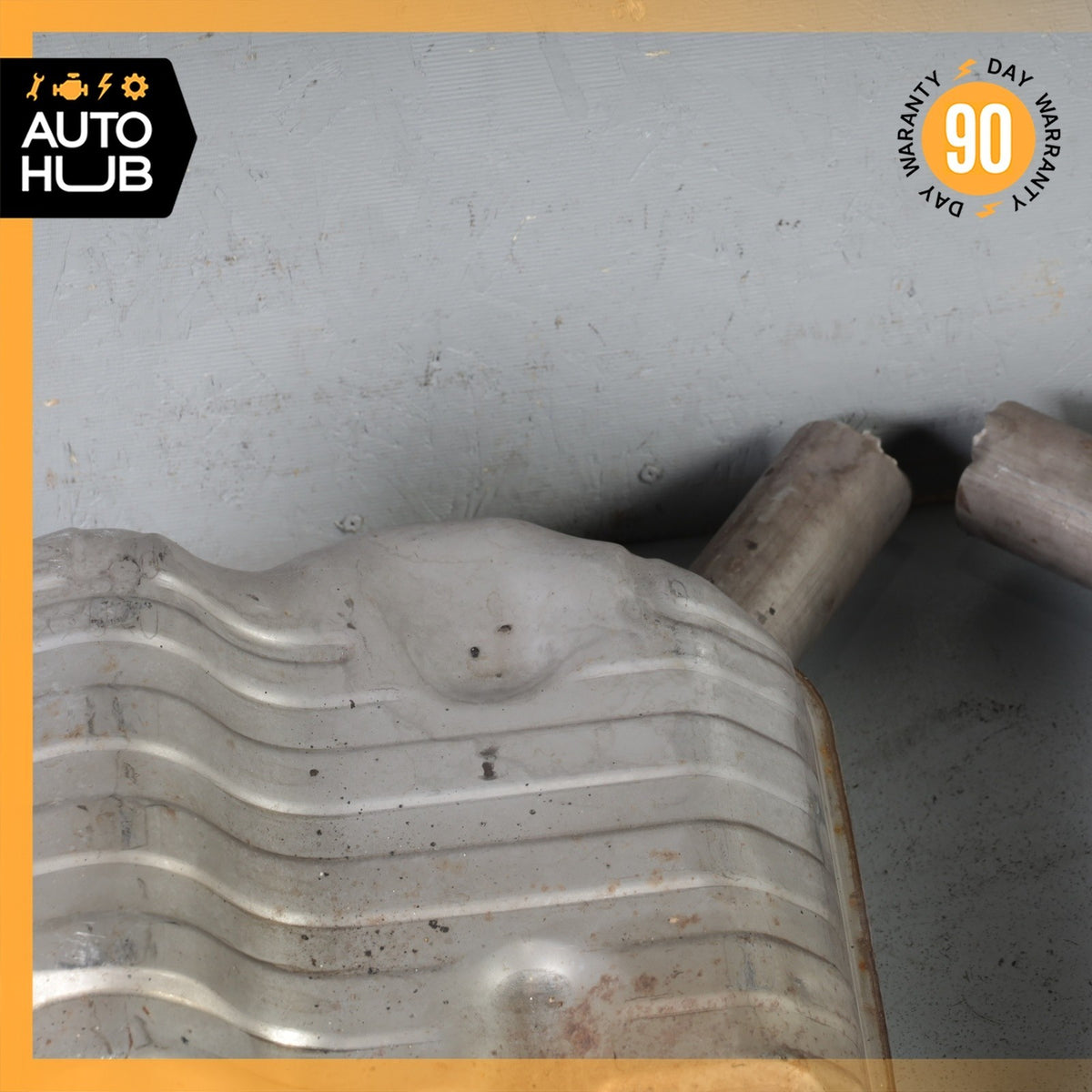 11-12 Audi D4 A8 4.2L V8 Left & Right Exhaust Muffler Mufflers Tips OEM - photo 6