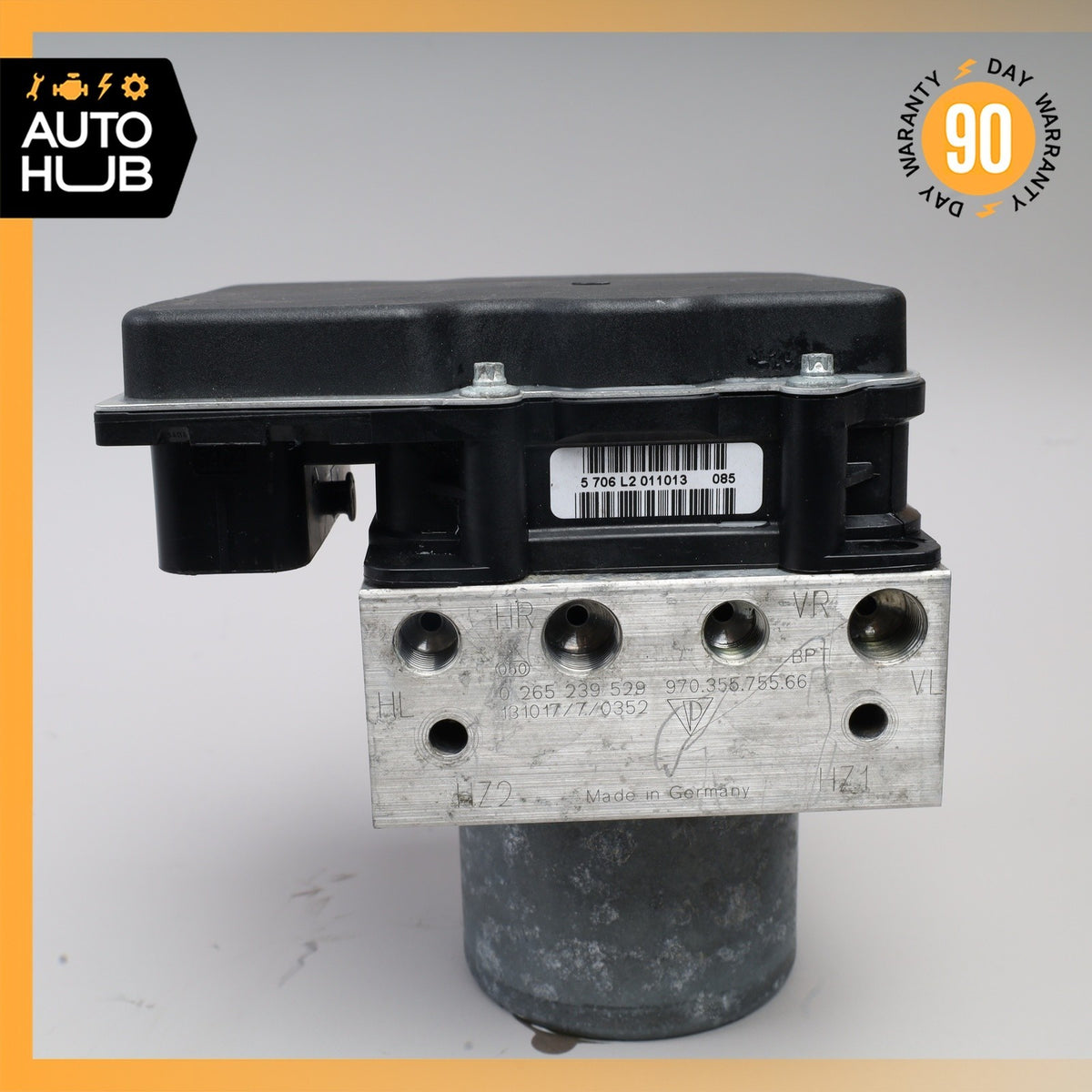 14-16 Porsche Panamera 970 E-Hybrid ABS Hydraulic Pump Control Module OEM 51k - photo 4