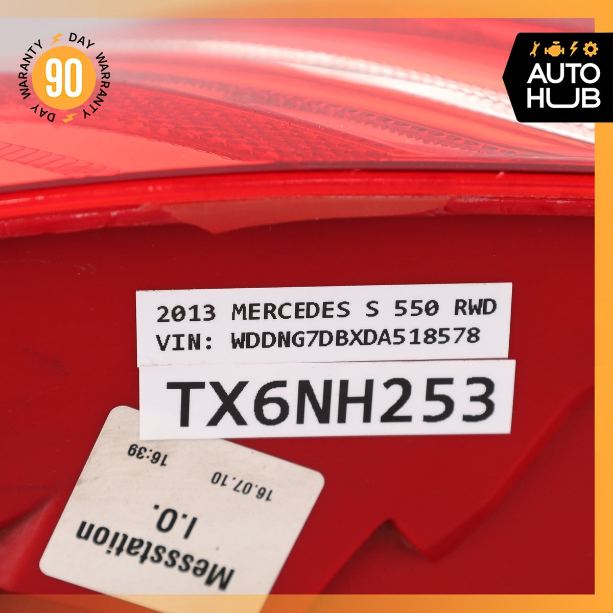 10-13 Mercedes W221 S550 S400 S350 Right Passenger Side Tail Light Lamp OEM - photo 23