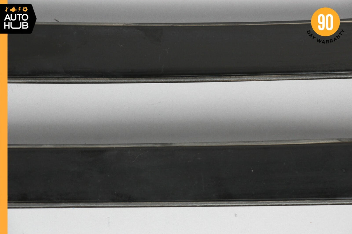 Mercedes W204 C300 C350 Exterior Roof Molding Inner Port Bag Cover Set of 2 OEM - photo 4