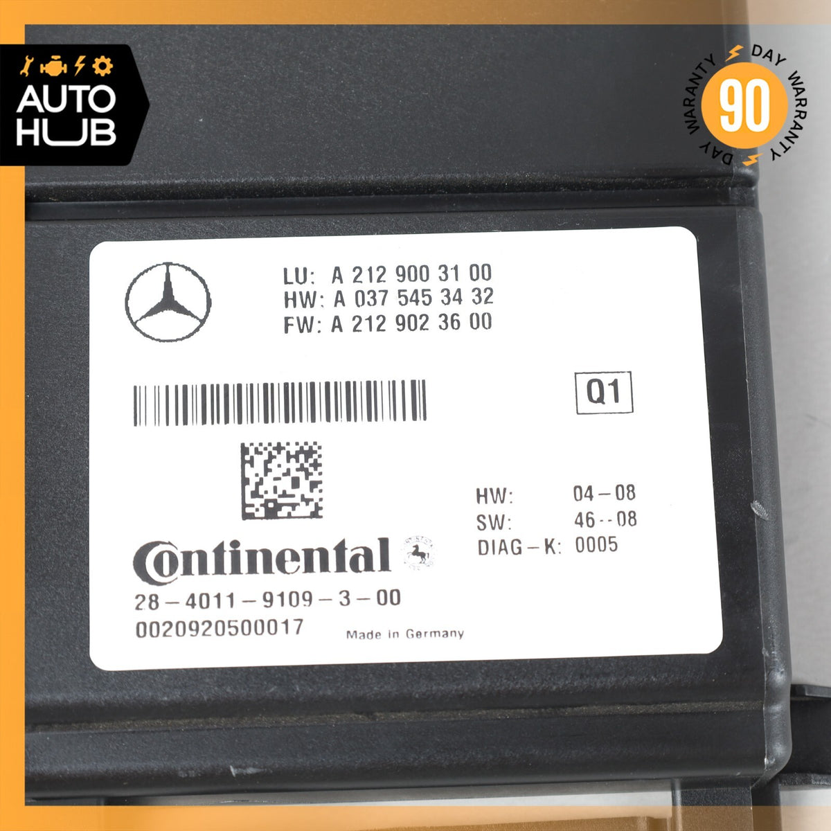 10-13 Mercedes W221 S63 S550 E550 Distronic Adaptive Cruise Control Module OEM - photo 6