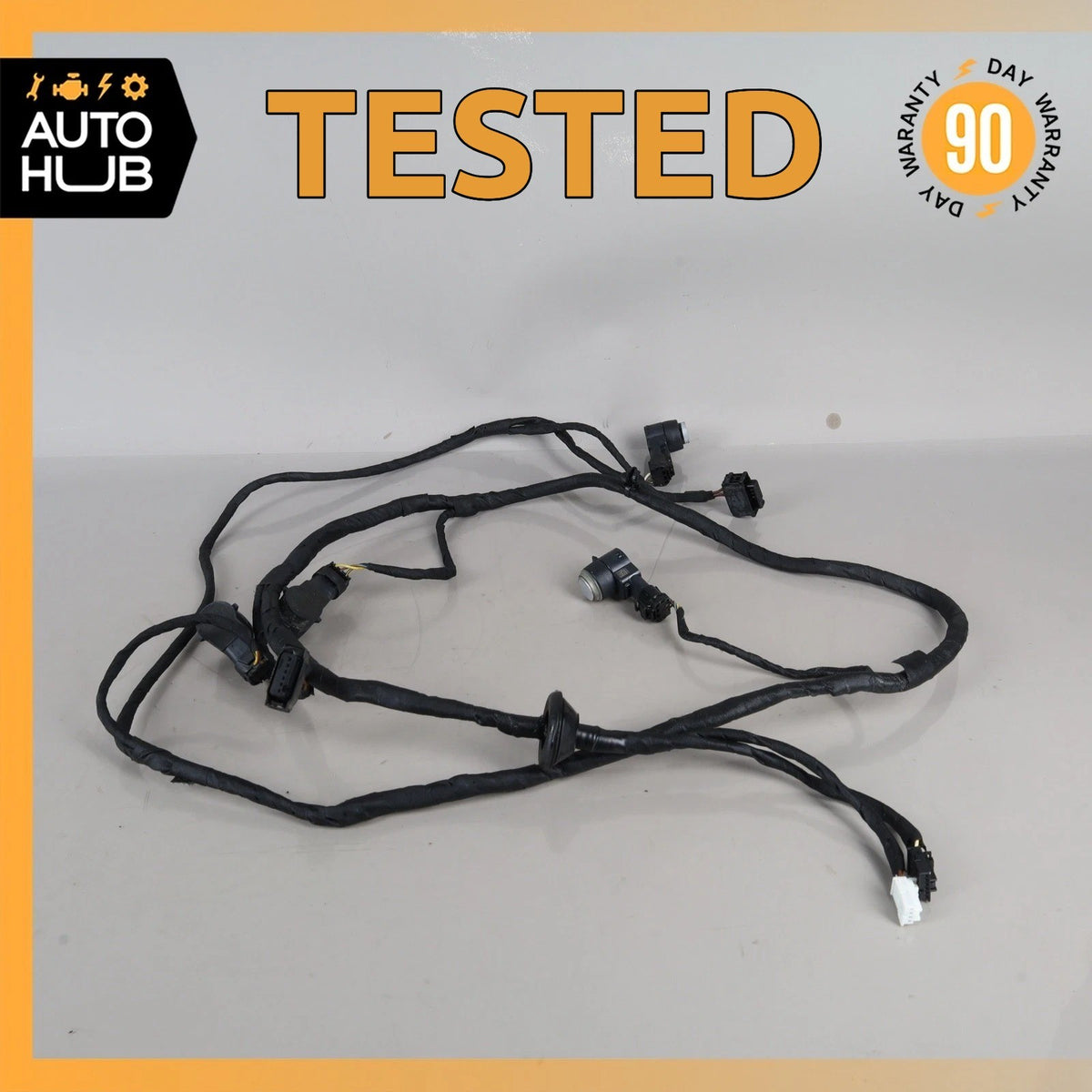 10-13 Mercedes W212 E350 E550 Rear Bumper Parking Sensor Wire Harness PDC OEM - photo 1