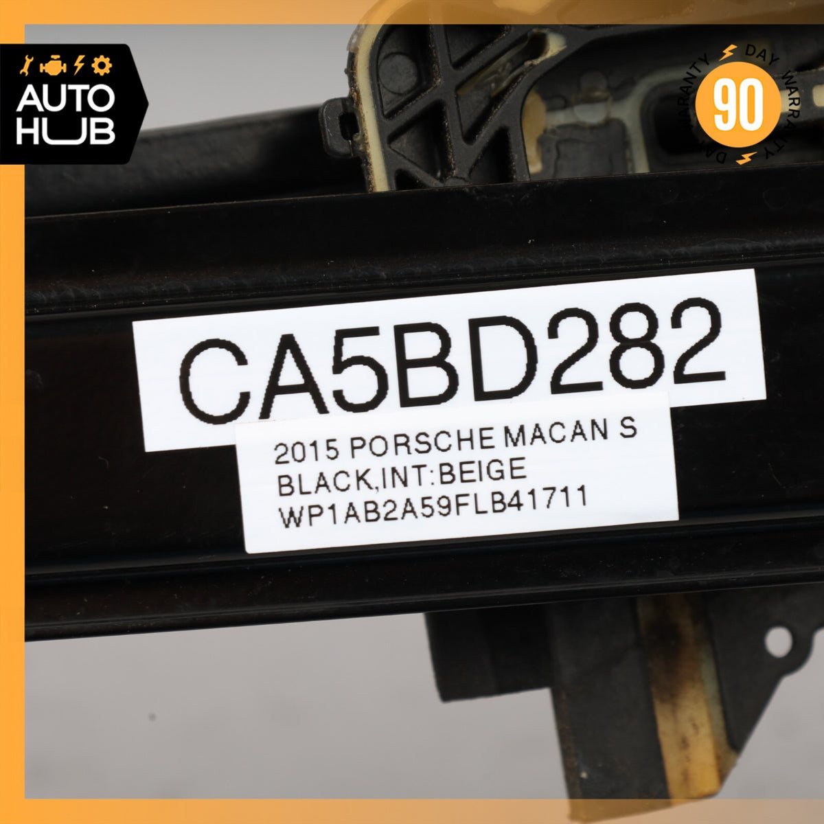 2015 Porsche Macan S 95B Front Right Passenger Side Window Regulator OEM - photo 15