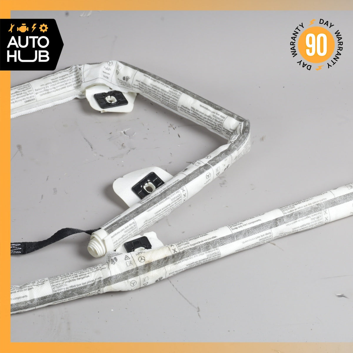 10-15 Mercedes X204 GLK350 Right Roof Curtain Airbag Air Bag 2048602402 OEM - photo 4