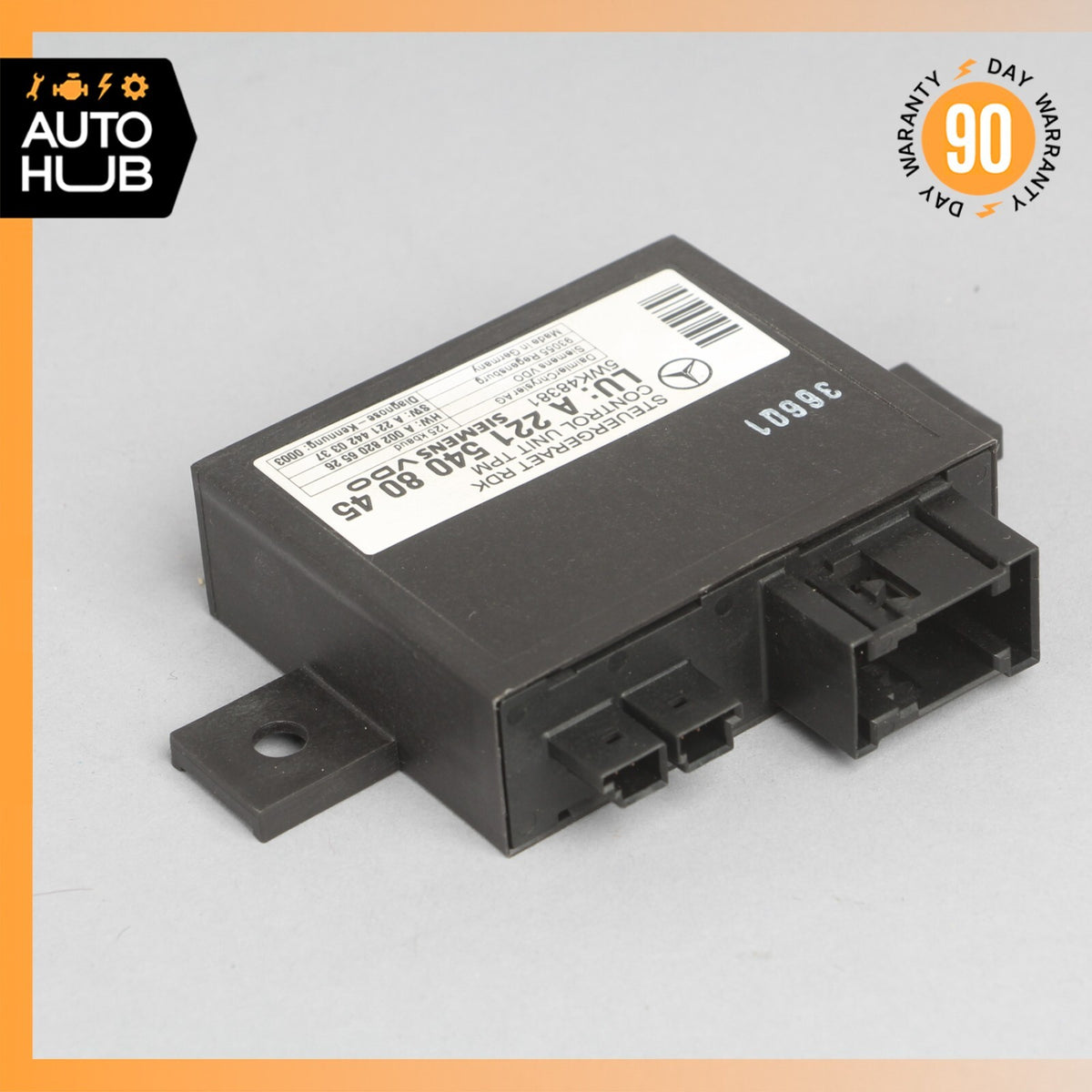 07-14 Mercedes W221 S600 CL550 Tire Pressure Monitor Module 2215408045 OEM - photo 2
