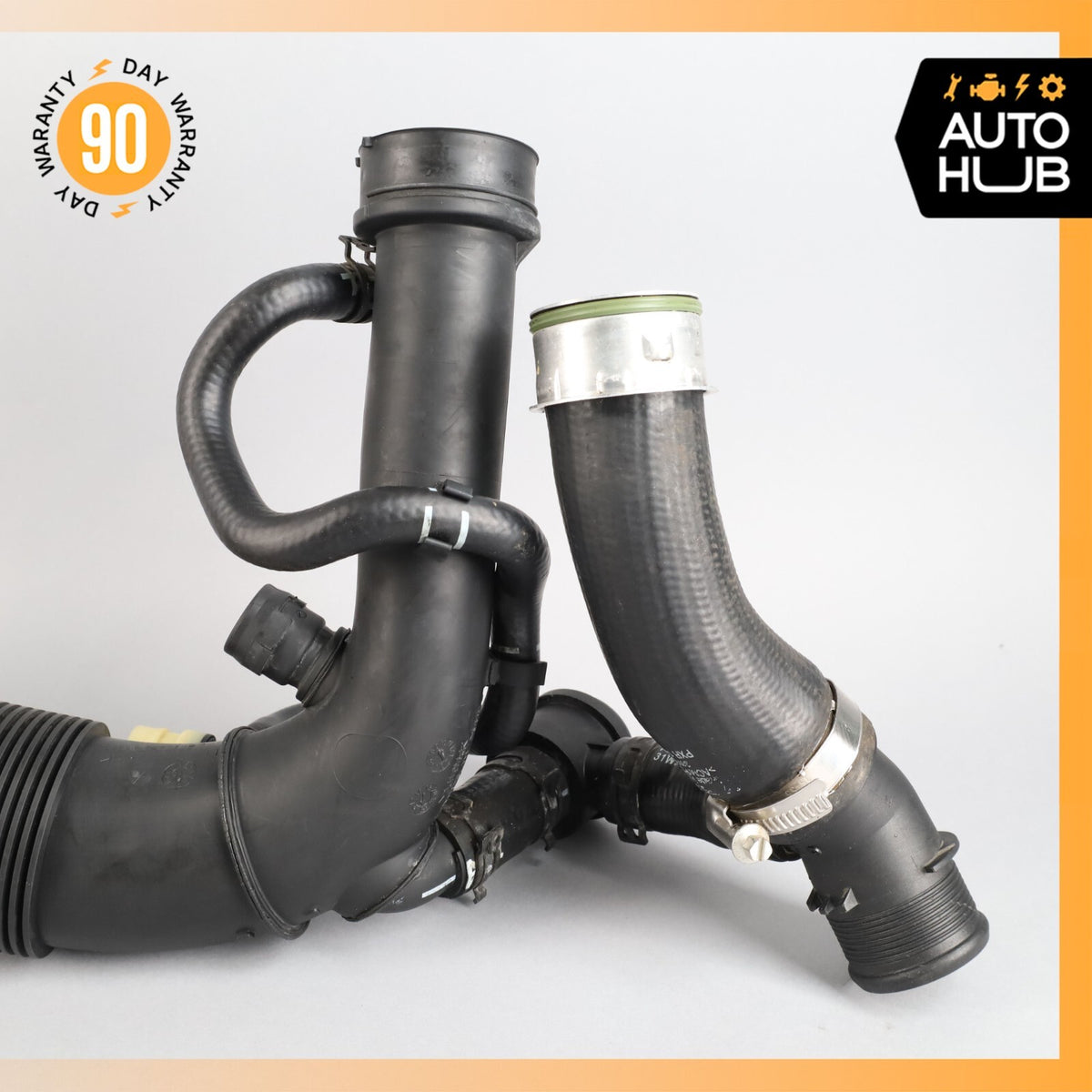 15-18 Porsche Cayenne 958 GTS Left Driver Side Air Intake Cleaner Hose Tube OEM - photo 10