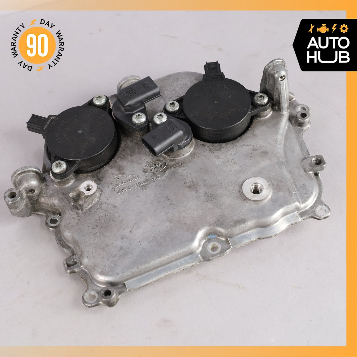 10-23 Range Rover Sport L494 XK F-Type Left Side Engine Timing Chain Cover OEM - photo 1