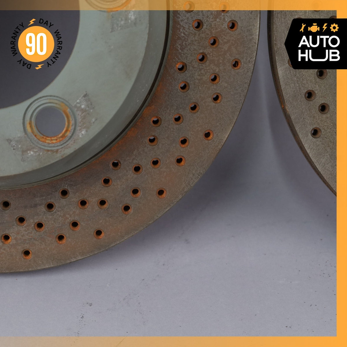 Porsche Boxster 987 Rear Left & Right Brake Rotors Disc Set Aftermarket - photo 7